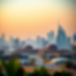 Stunning skyline view of Ras Al Khor showcasing modern architecture