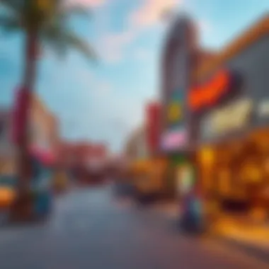 Modern amenities and shops in Wasl Village highlighting local businesses