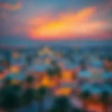 A panoramic view of Wasl Village showcasing its architectural beauty