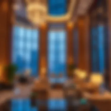 Luxurious Amenities of World Trade Centre Dubai Interior shot of the World Trade Centre demonstrating its luxurious amenities