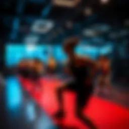 Dynamic group workout session at F45 Umm Suqeim