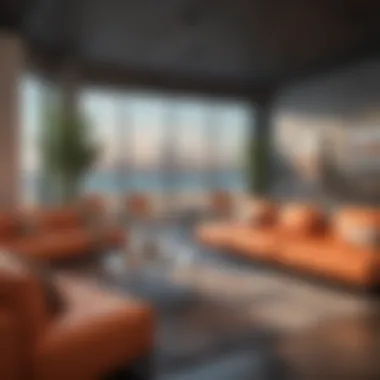 Comfortable Lounge Area for Members at Fitness First Al Barsha Relaxing lounge area in Fitness First Al Barsha