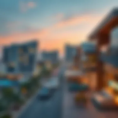 Modern living spaces illustrating Garhoud's real estate diversity