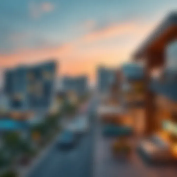 Modern living spaces illustrating Garhoud's real estate diversity