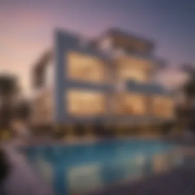 Architectural Marvel of Gayah Residence Stunning exterior view of Gayah Residence showcasing its unique architectural design