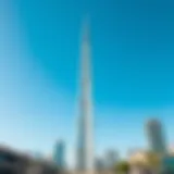 Hessa Tower Against the Sky Stunning view of Hessa Tower against a clear blue sky