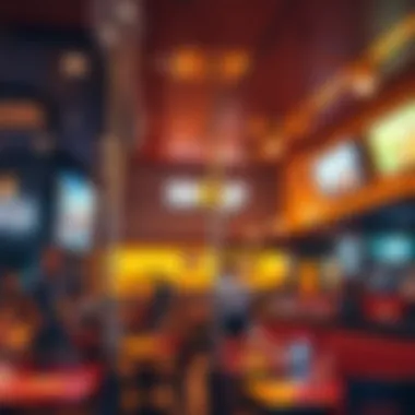 A cozy interior of IHOP Festival City highlighting its warm ambiance and welcoming atmosphere.