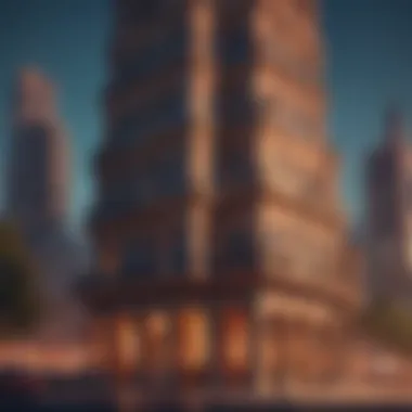 Cultural Heritage in Tower Design An artistic representation of a historic tower reflecting cultural heritage.