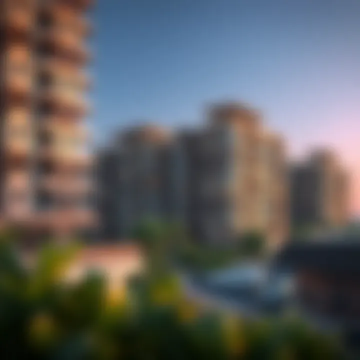 Expansive residential areas in Jebel Ali designed for expatriates