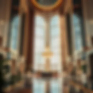 Interior lobby of Jewels Tower, highlighting luxurious design elements