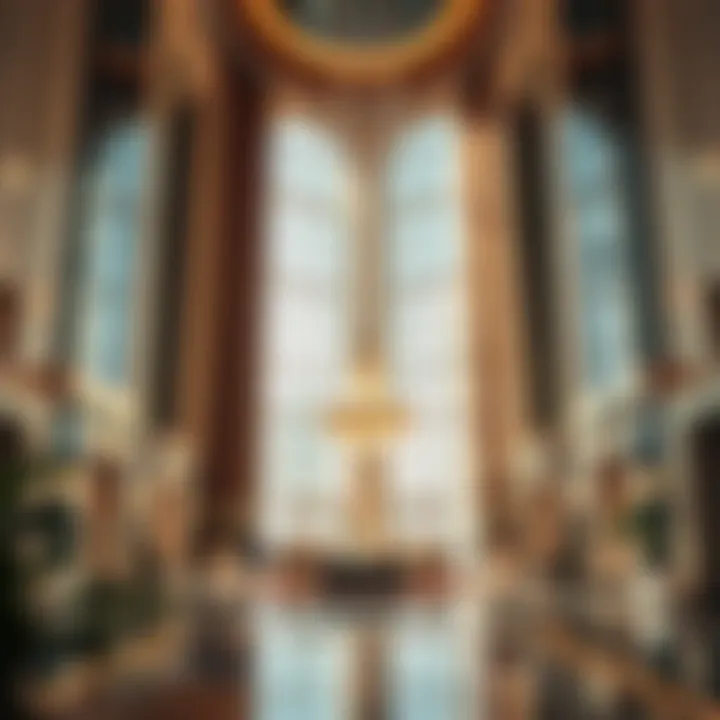 Interior lobby of Jewels Tower, highlighting luxurious design elements