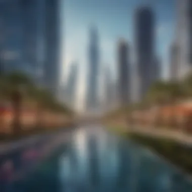 Vibrant Community Spaces in JLT Vibrant community spaces in Jumeirah Lake Towers