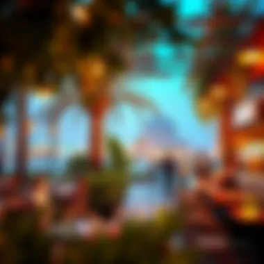 Inviting Outdoor Seating at Jones the Grocer A vibrant outdoor seating area designed for community engagement