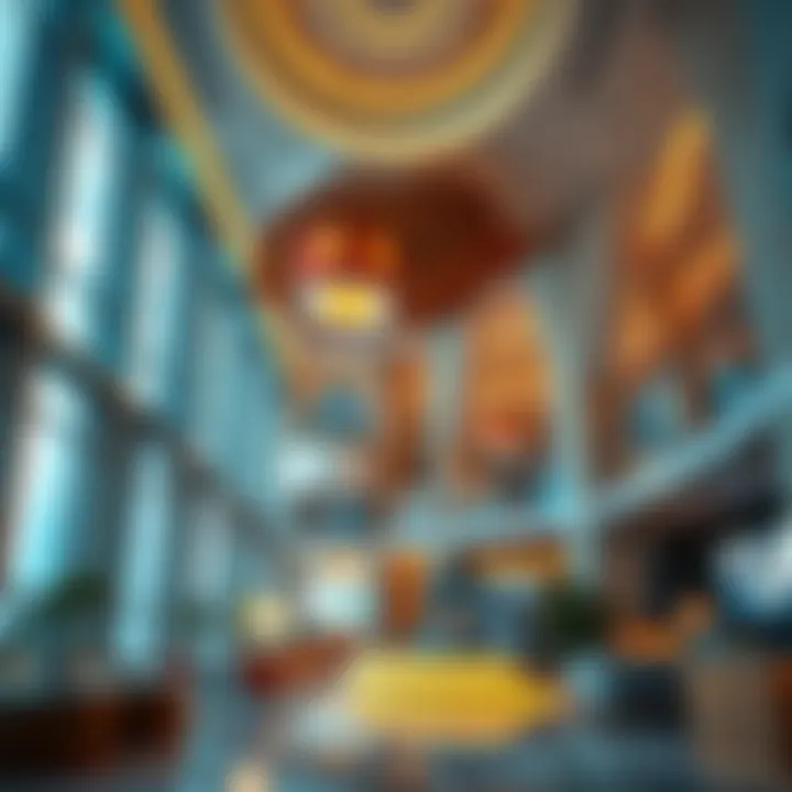 Innovative Interior Features of Karama Pioneer Building Interior features highlighting the innovative design elements of the building