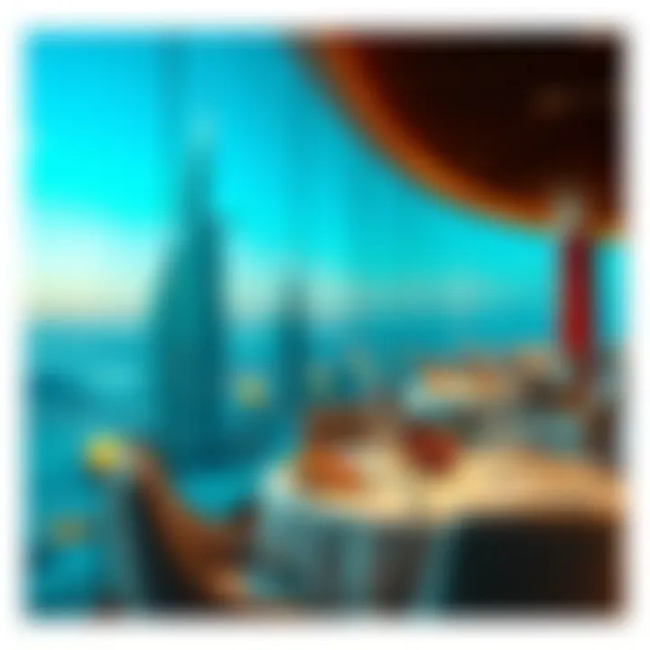 Fine dining experience at Kempinski Hotel Palm Jumeirah