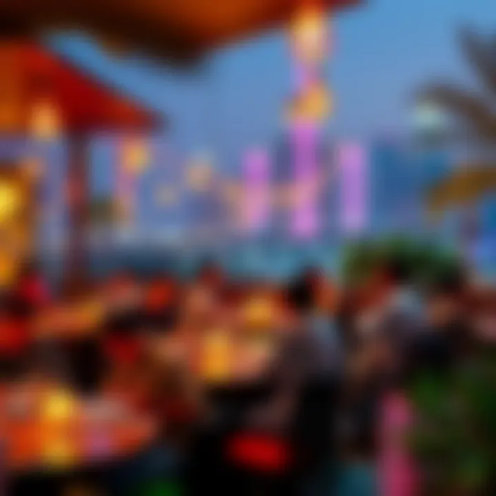 Guests enjoying their meals in a cozy setting