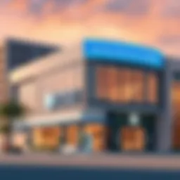 Exterior view of Magnum Clinic showcasing modern architecture