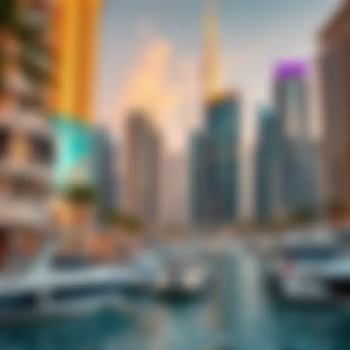 Vibrant Marina area showcasing lifestyle and amenities surrounding Marina 101