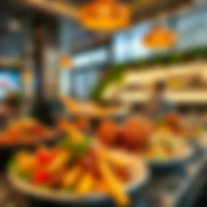 Delicious spread of signature dishes available at Marrybrown Al Quoz