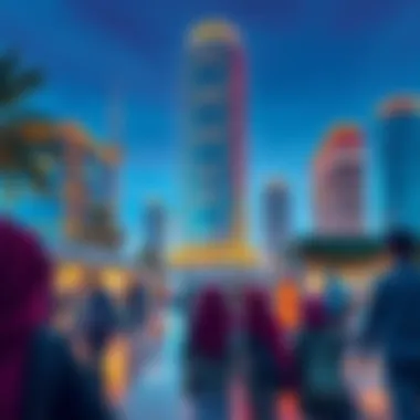 Community events held at Mas Tower contributing to local engagement