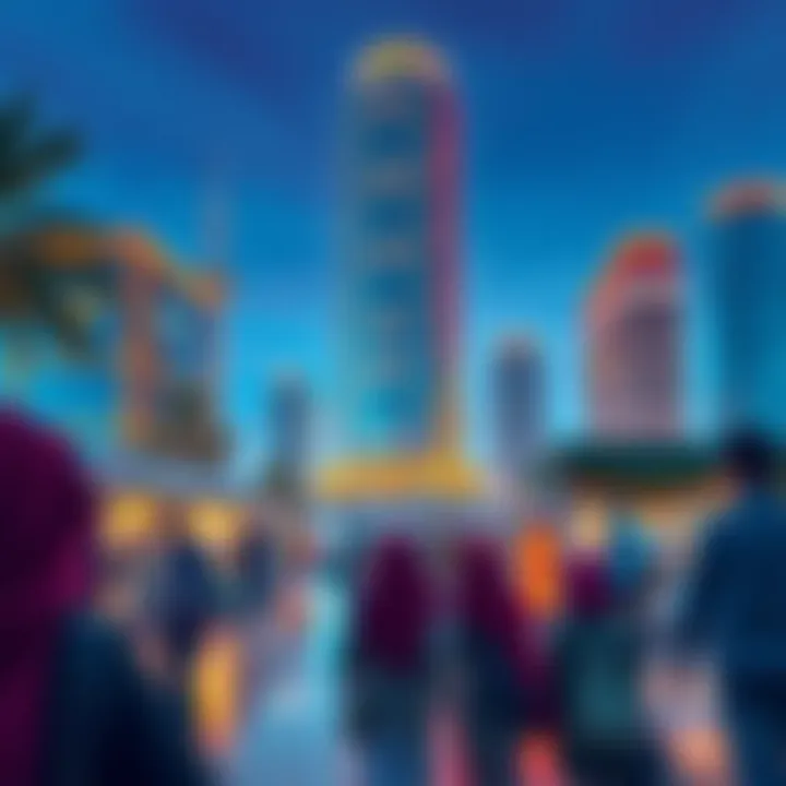 Community events held at Mas Tower contributing to local engagement