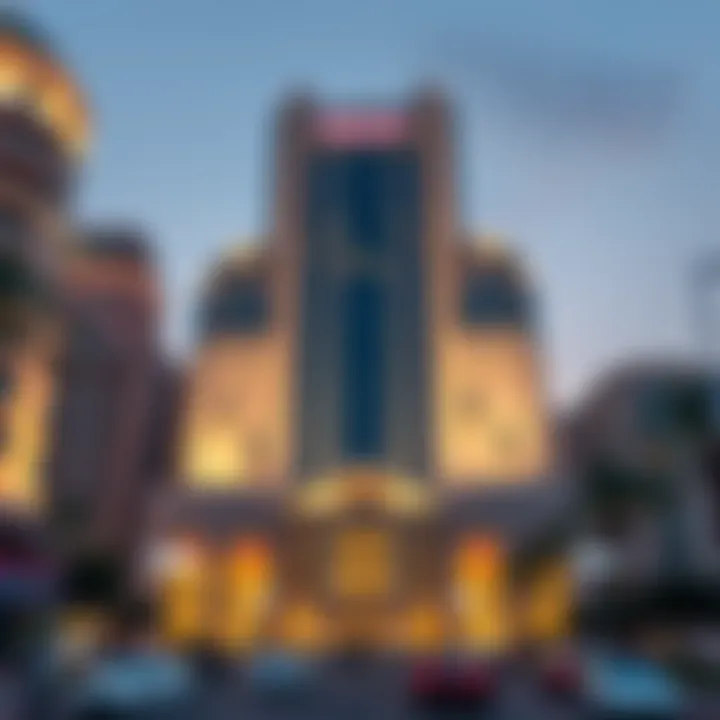 Architectural design of Mashael Building