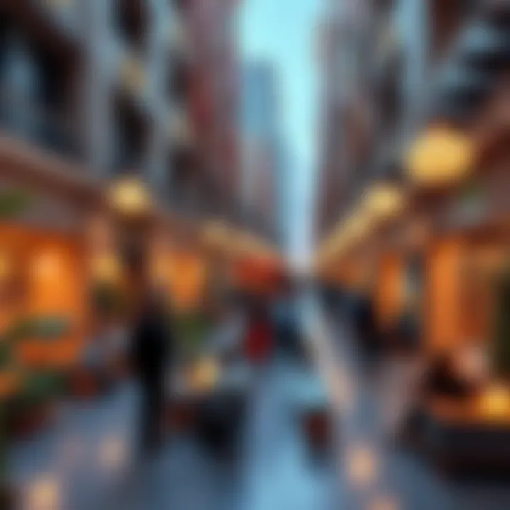 Engaging Community Spaces in the Mashael Building Community spaces within the Mashael Building fostering social interaction