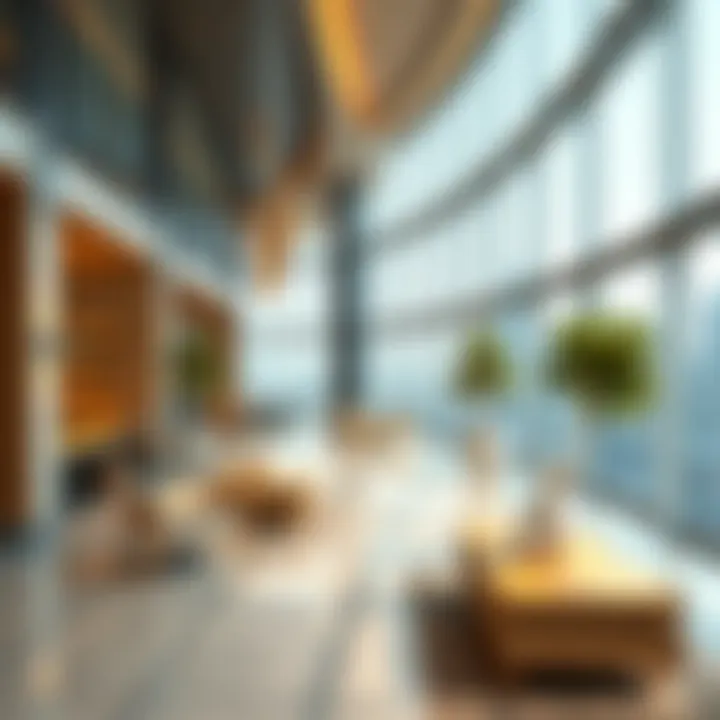 Luxury Living: Interior Amenities of the Mashael Building Interior amenities of the Mashael Building highlighting luxury living