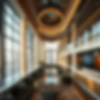 Interior features of Mashael Building