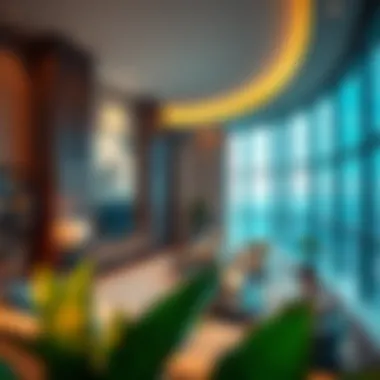 Luxurious Living Spaces in Mashael Building Luxurious interiors of a residence in Mashael Building