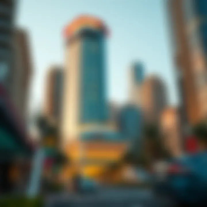 Urban impact of Mashael Building on Dubai