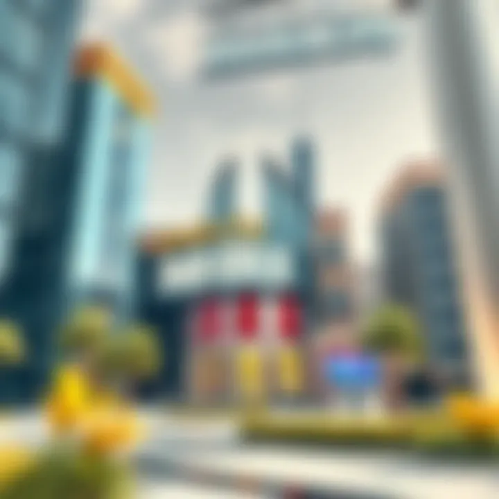 Modern tech company office in Media City Dubai reflecting creativity