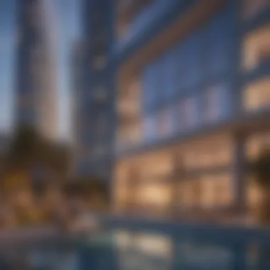 Luxurious Amenities of Meera Tower Luxurious amenities inside Meera Tower, featuring modern living spaces