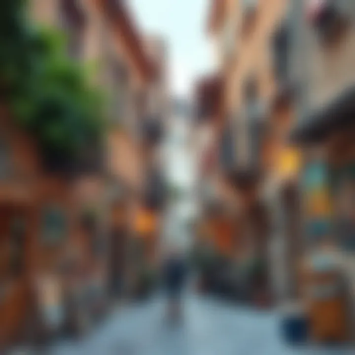 Hidden corner of Melenzane filled with artistic expression