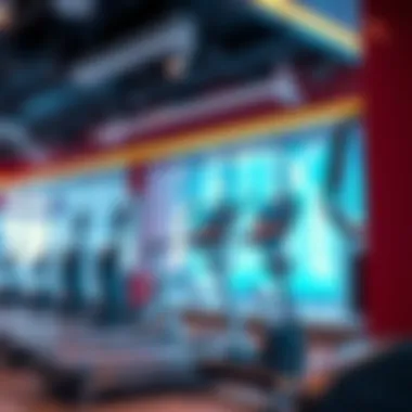 State-of-the-art gym equipment at Metrofitt