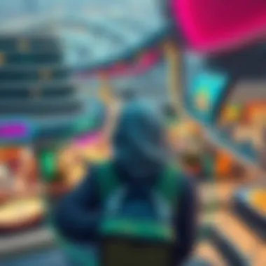 Vibrant Mirdif City Centre Aerial view of Mirdif City Centre showing vibrant shopping and leisure activities