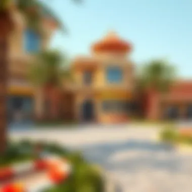 An overview of the community facilities available in Muhaisnah 4