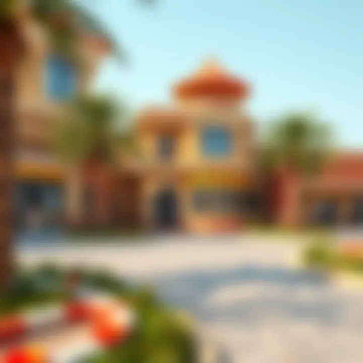An overview of the community facilities available in Muhaisnah 4
