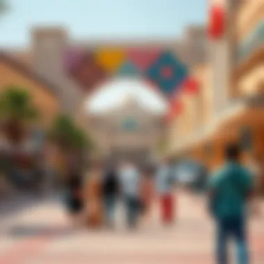 Leisure and Community at Mulla Plaza Visitors enjoying leisure time at Mulla Plaza