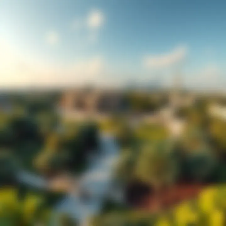 Panoramic View of Musharraf Park A panoramic view of Musharraf Park showcasing its lush greenery and recreational areas