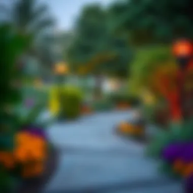 Eco-Friendly Features of Mushref Park Eco-friendly features and plants in Mushref Park