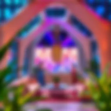 Community space inside the Narcissus Building