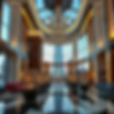 Interior design of the Narcissus Building