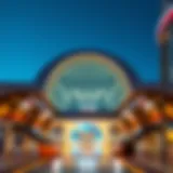 A stunning view of Al Safa Metro Station showcasing its modern architecture.