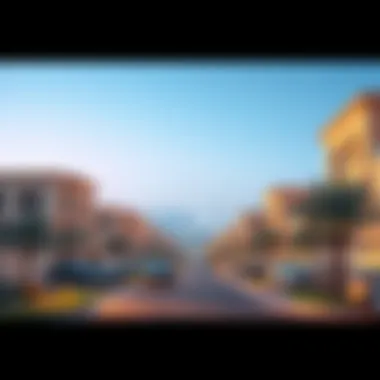 Exclusive Living: Dubai's Premier Residential Areas Luxurious residential area in Dubai featuring contemporary villas