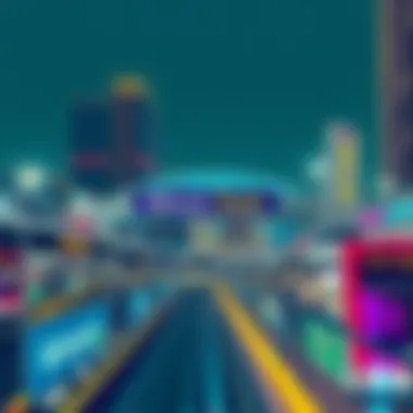 Metro Station Near Silicon Oasis