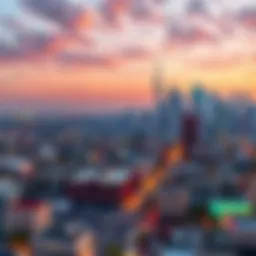 Stunning skyline view of North Heights