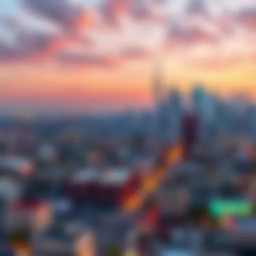 Stunning skyline view of North Heights