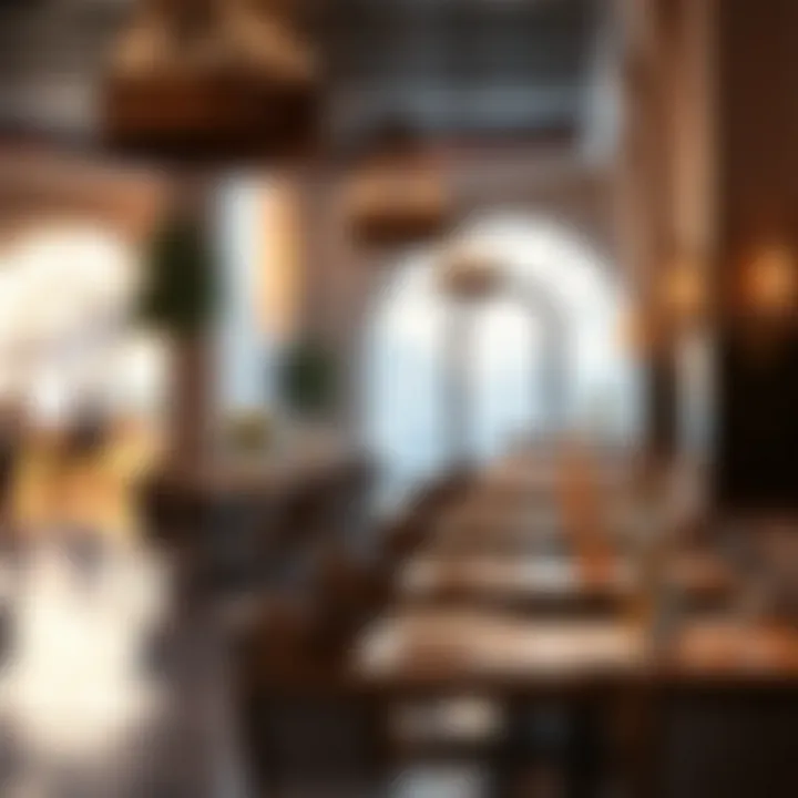 Culinary Diversity in Oasis Dubai Elegant dining setting in Oasis Dubai highlighting the culinary diversity.