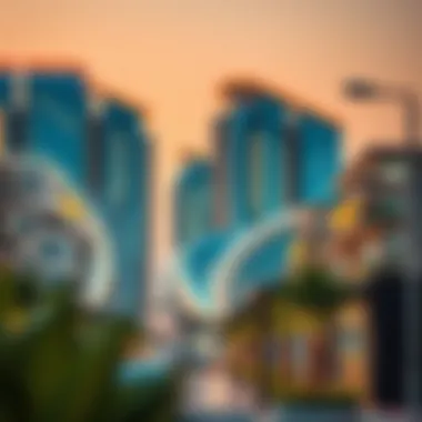 Modern Real Estate in Oasis Dubai Modern real estate developments in Oasis Dubai illustrating investment opportunities.